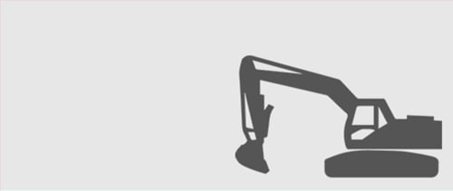 Excavators stock